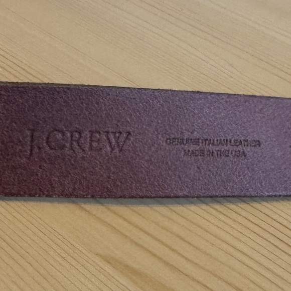 J.Crew Wide Brown Leather Double Buckle Waist Belt Boho Style Large S Small - Picture 6 of 8